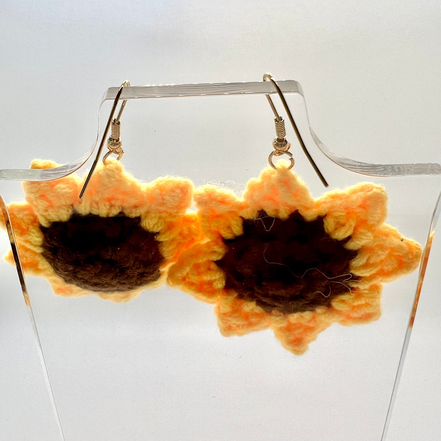 Crochet Flower Earrings