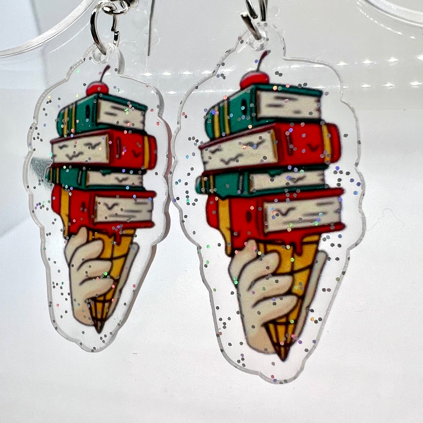 Summer Book Earrings