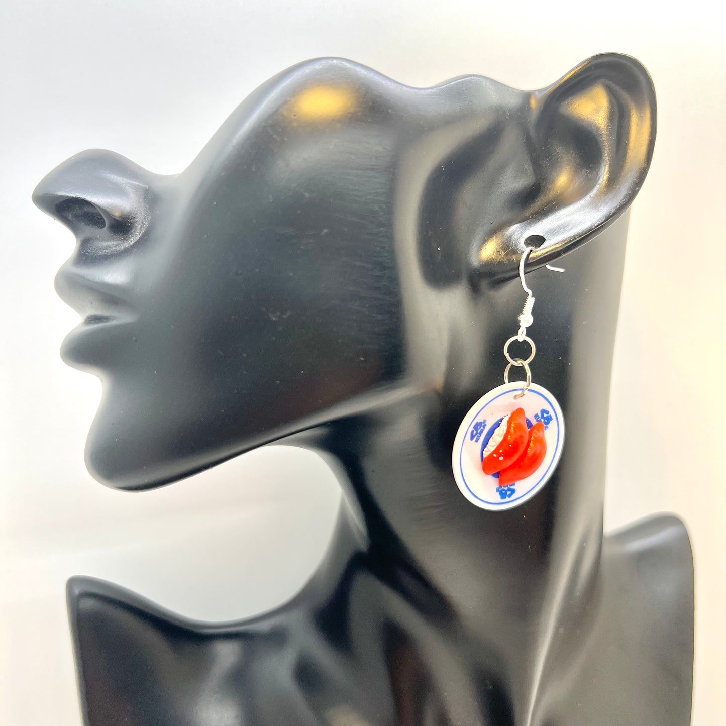 Sushi Plate Earrings