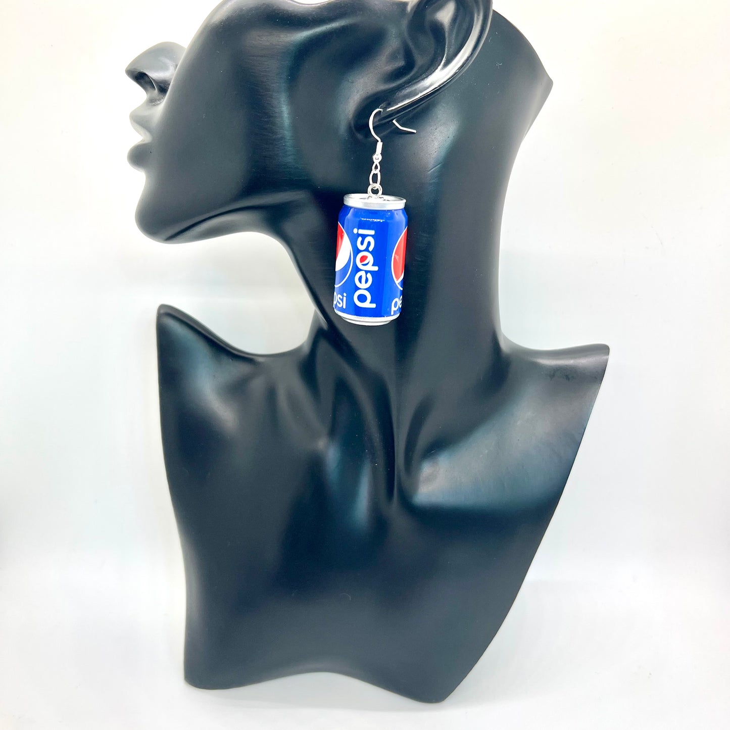 Large Pepsi Can Earrings