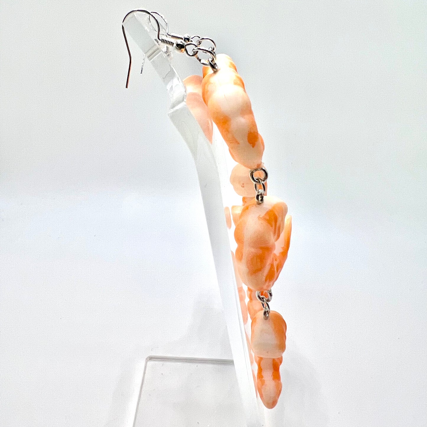 Shrimp Chain Earrings