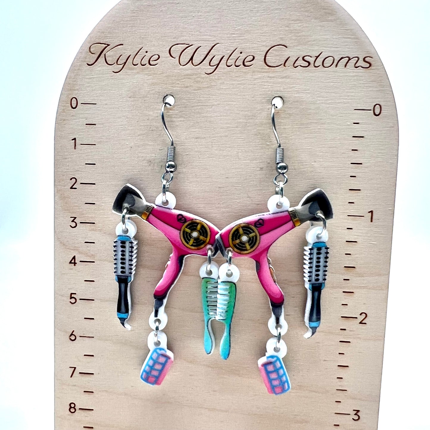 Hair Styling Earrings