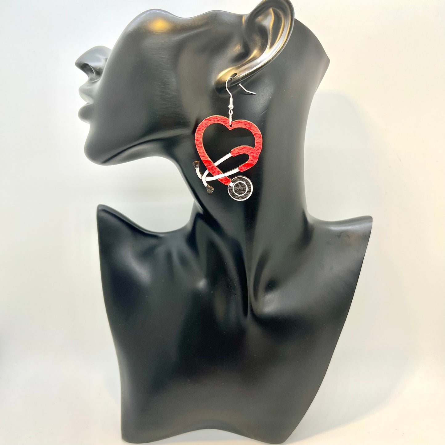 Nurse Heart Earrings