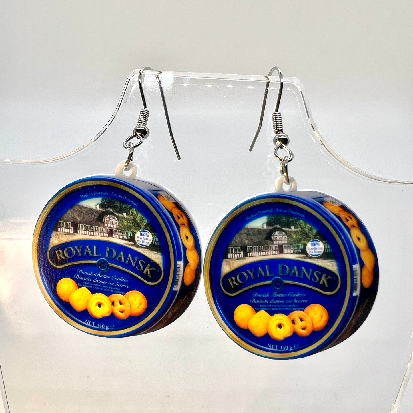 Cookie Tin Earrings