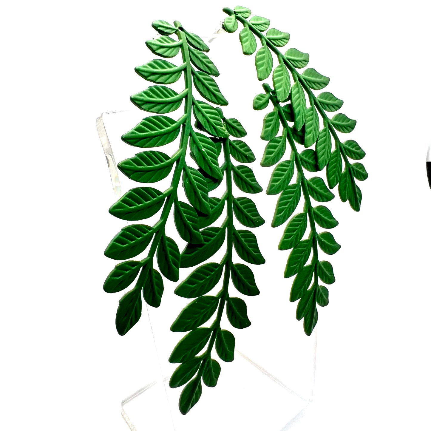 Large Plant Earrings