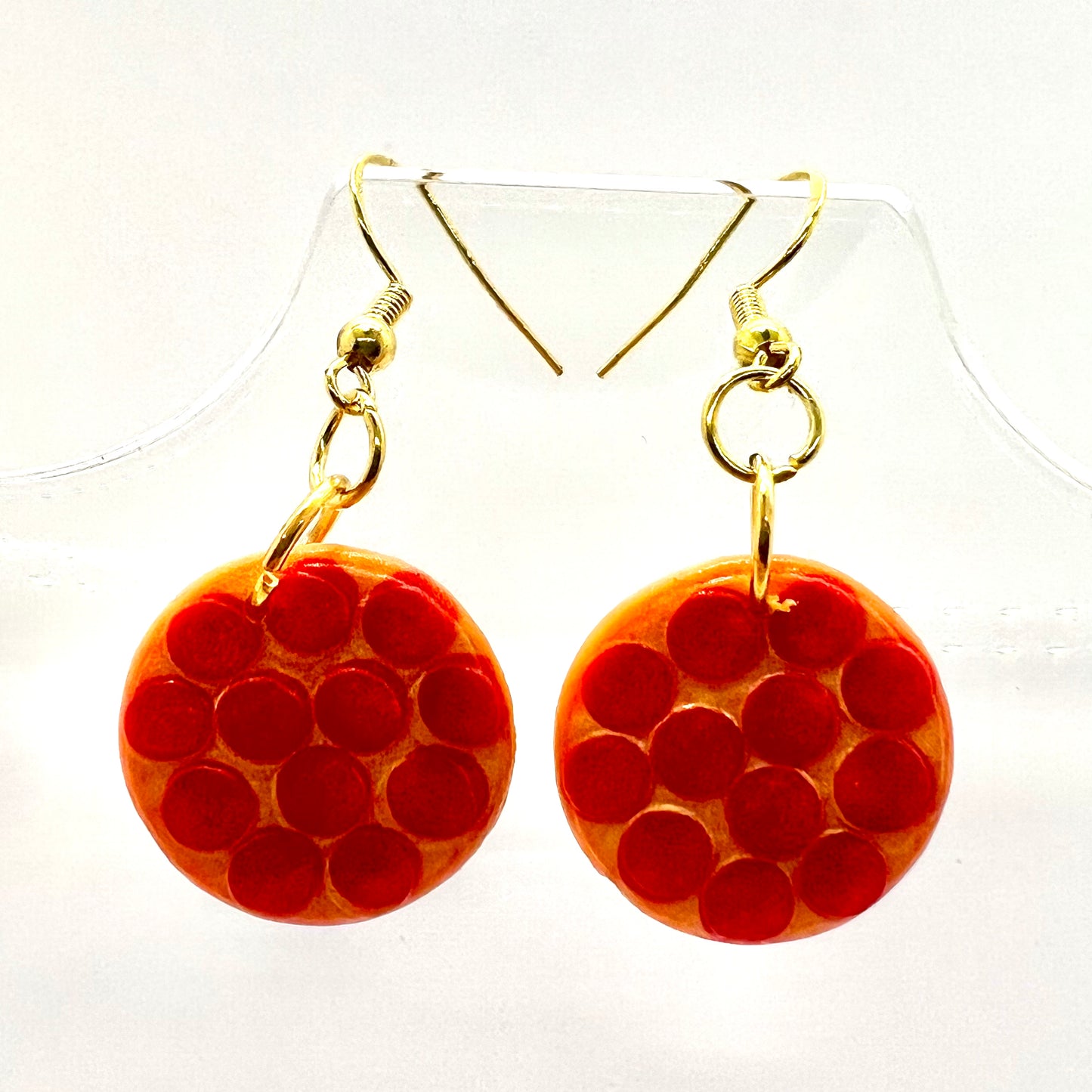 Mini Pizza Earrings