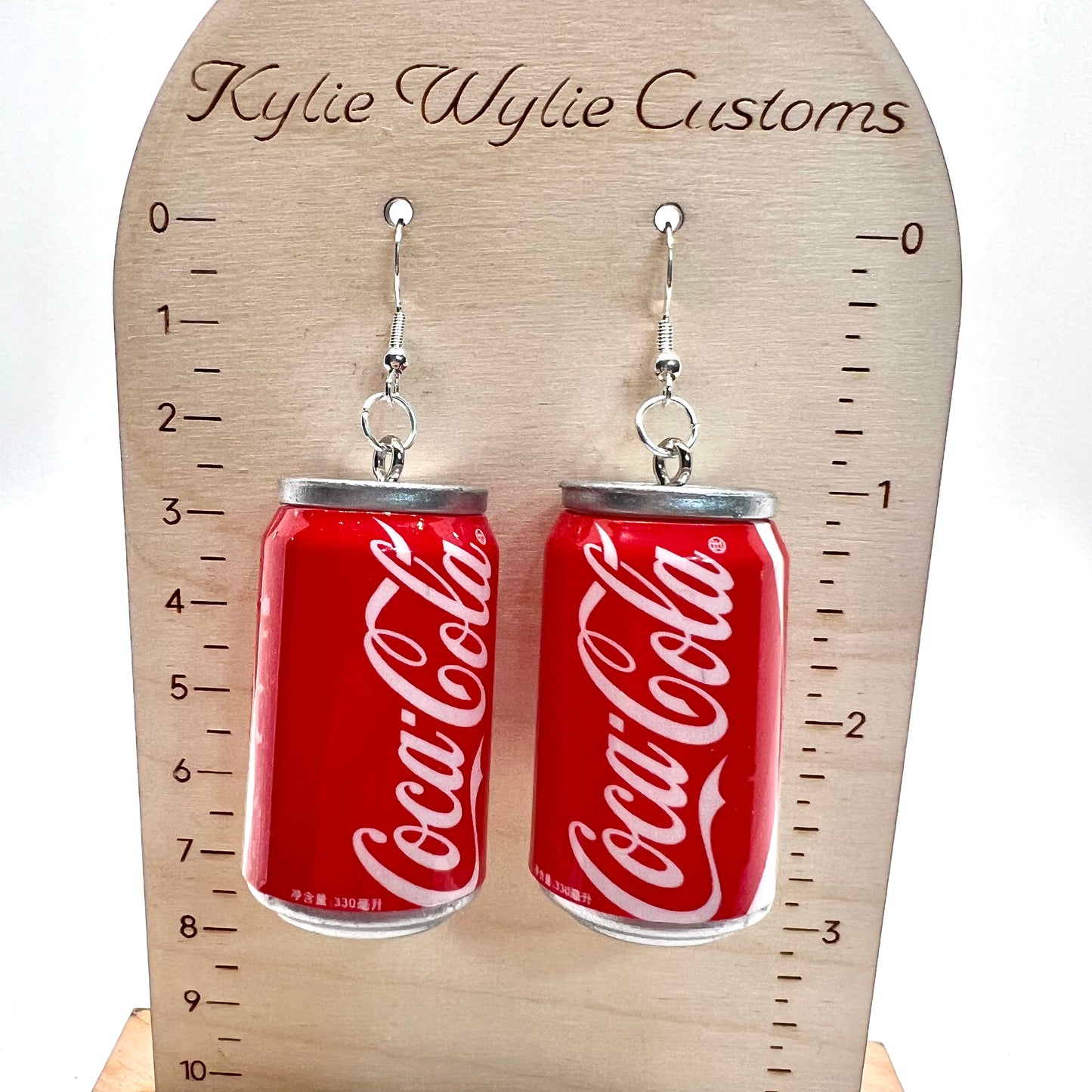 Large Coke Can Earrings
