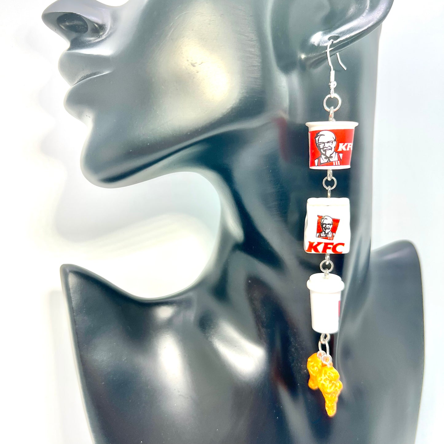 KFC Meal Chain Earrings