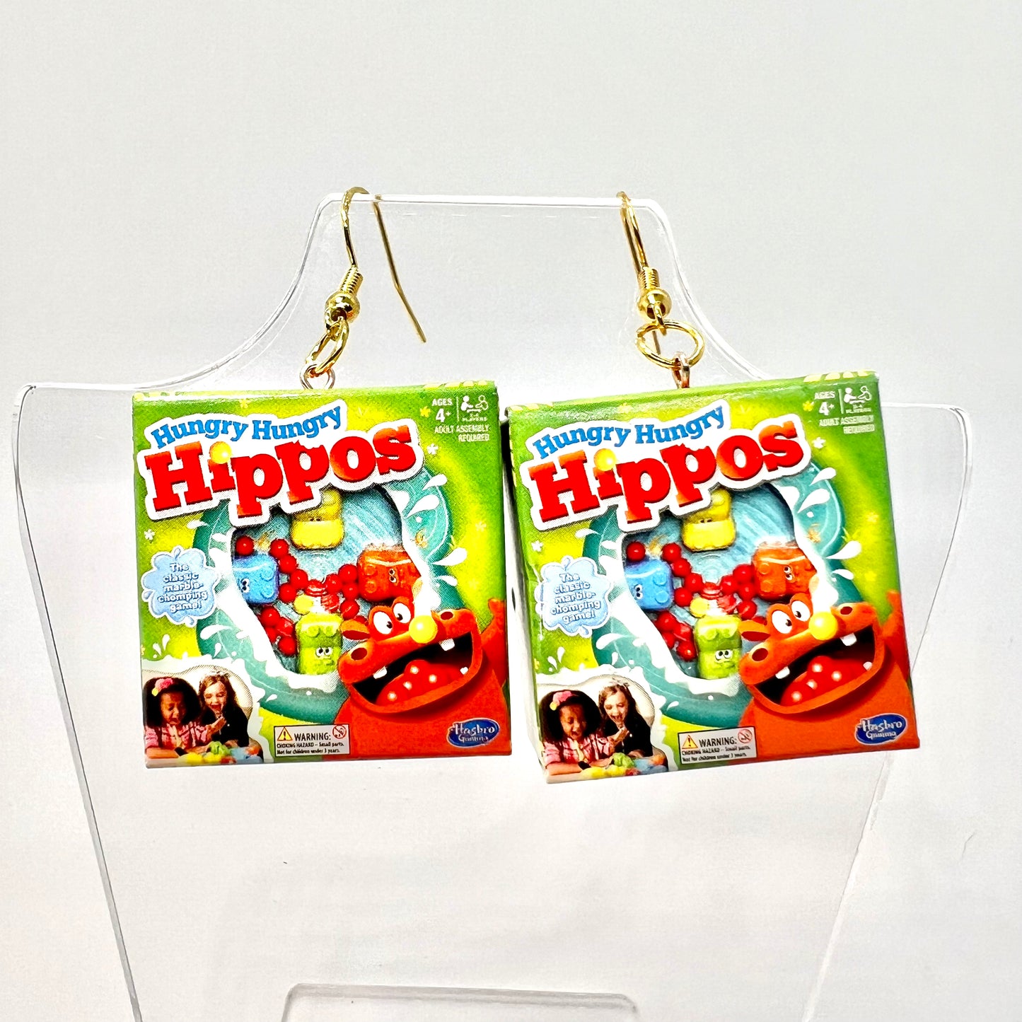 Hungry Hippos Earrings