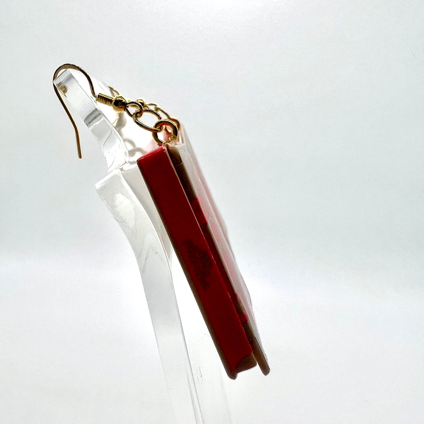 Pizza Hut Box Earrings
