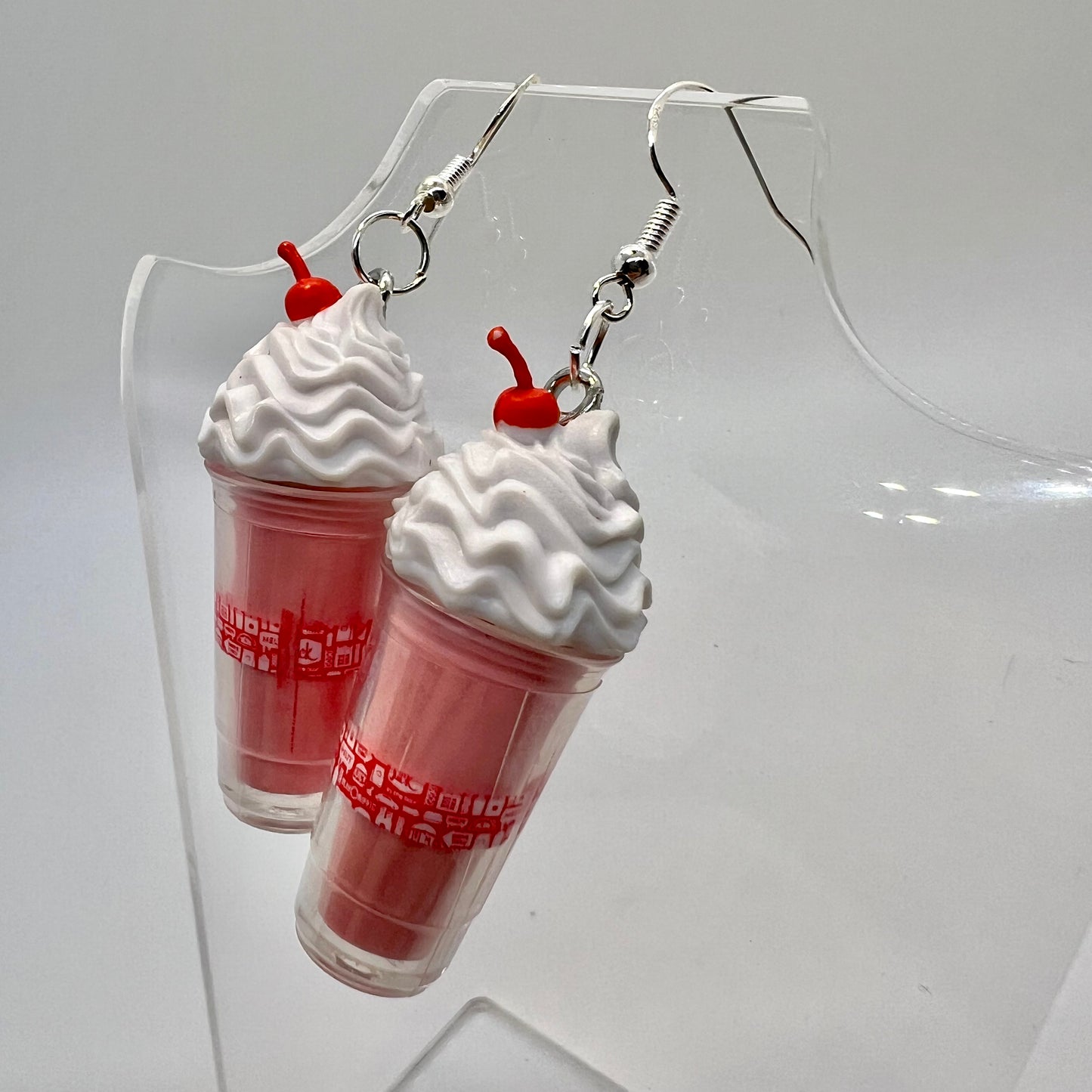 Jack in the Box Milkshake Earrings