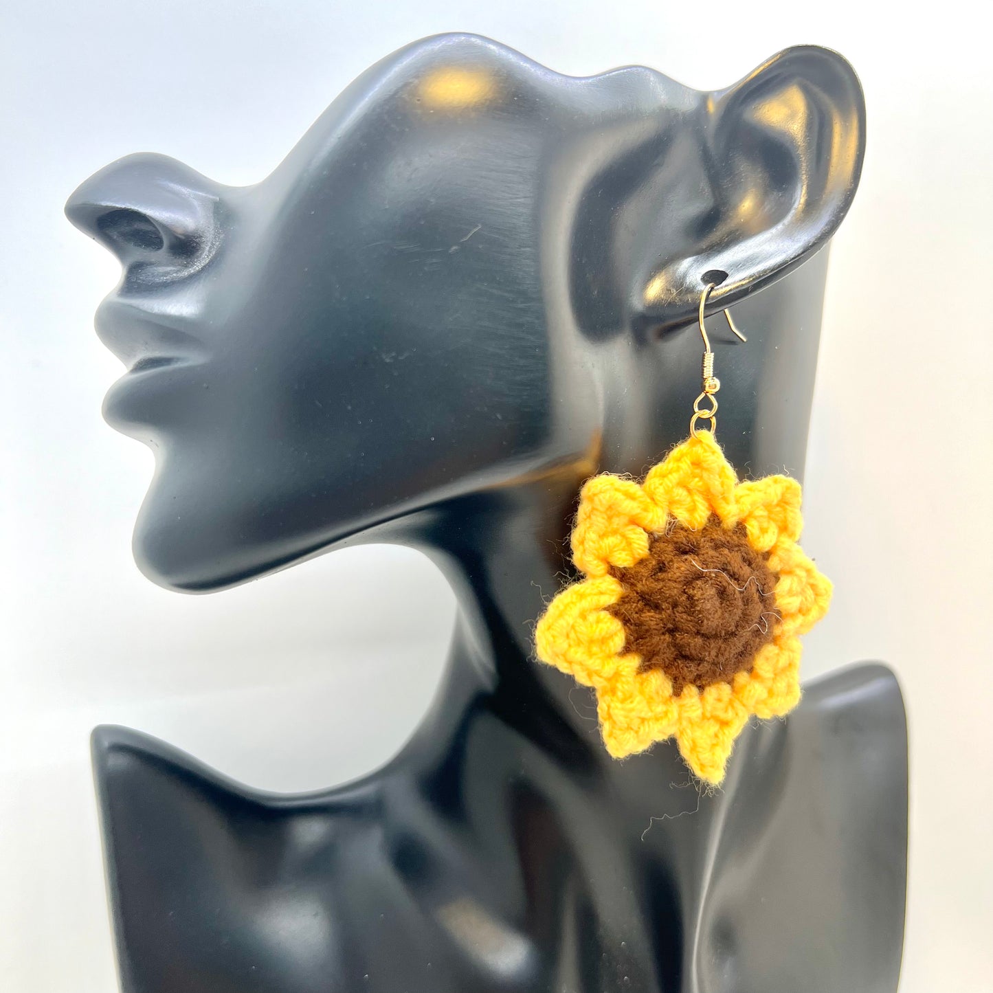 Crochet Flower Earrings