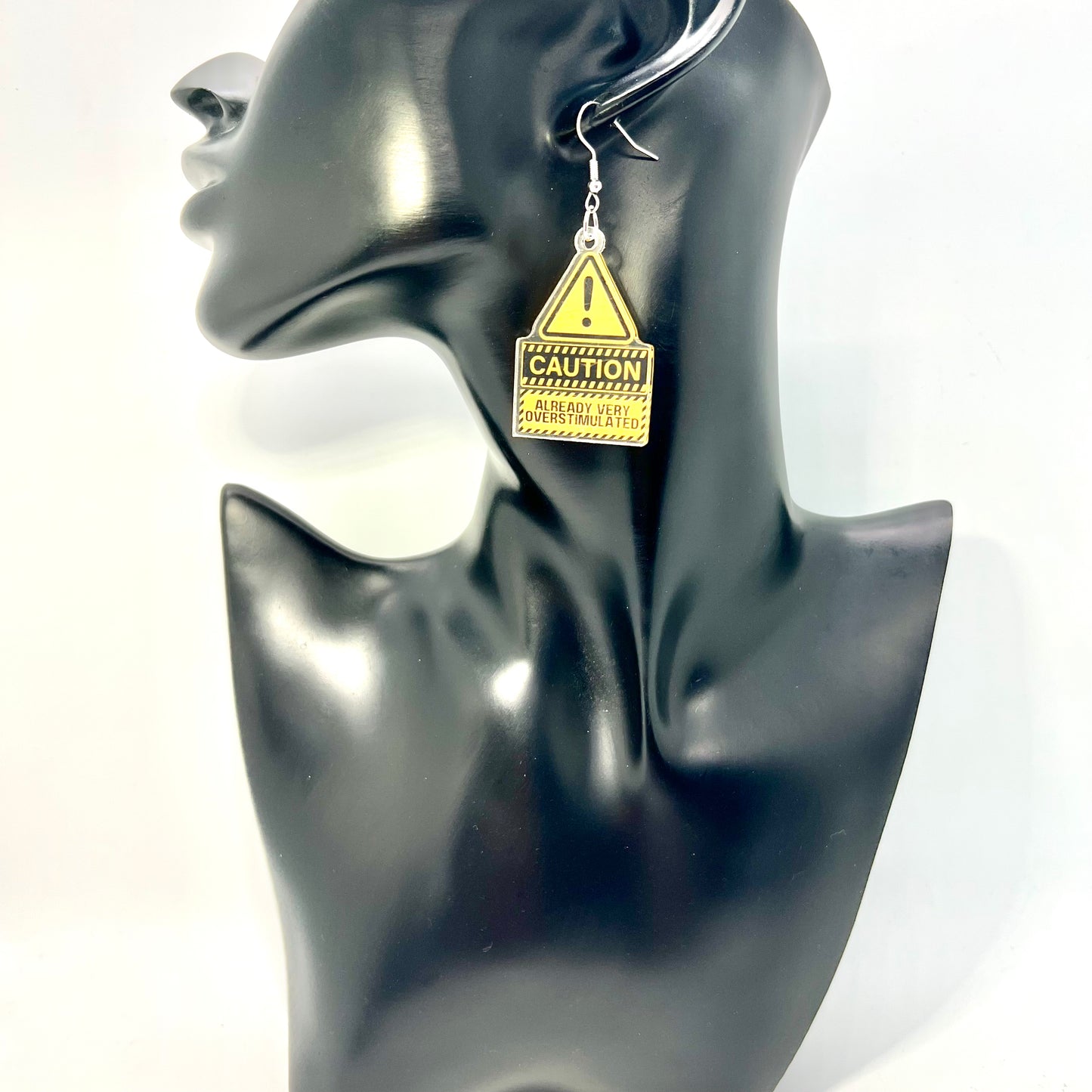 Caution! Overstimulated Earrings