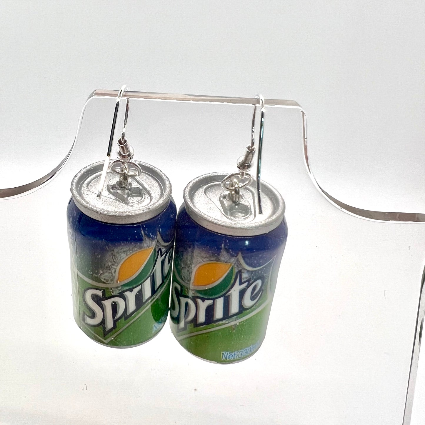 Large Sprite Can Earrings