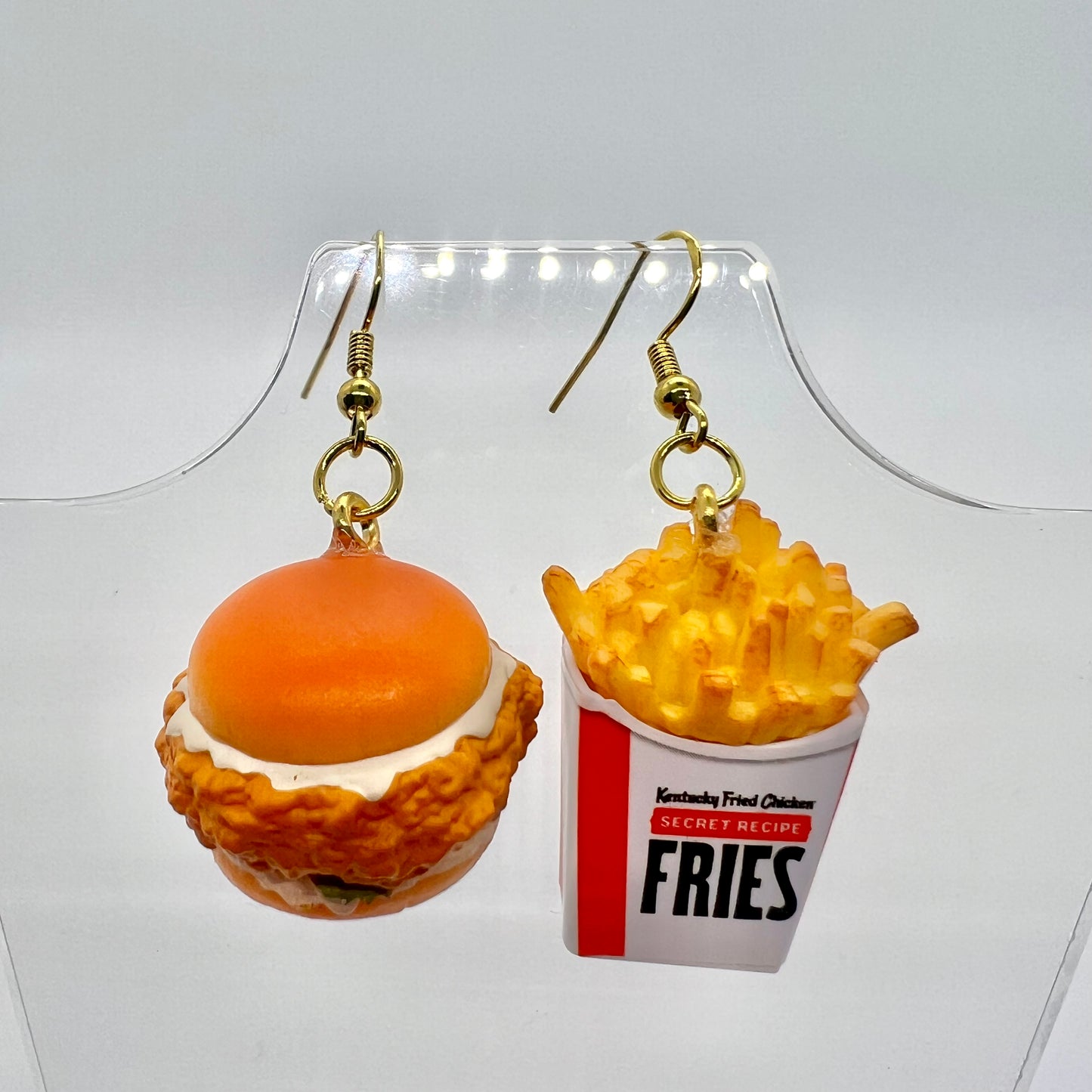Chicken Meal Earrings