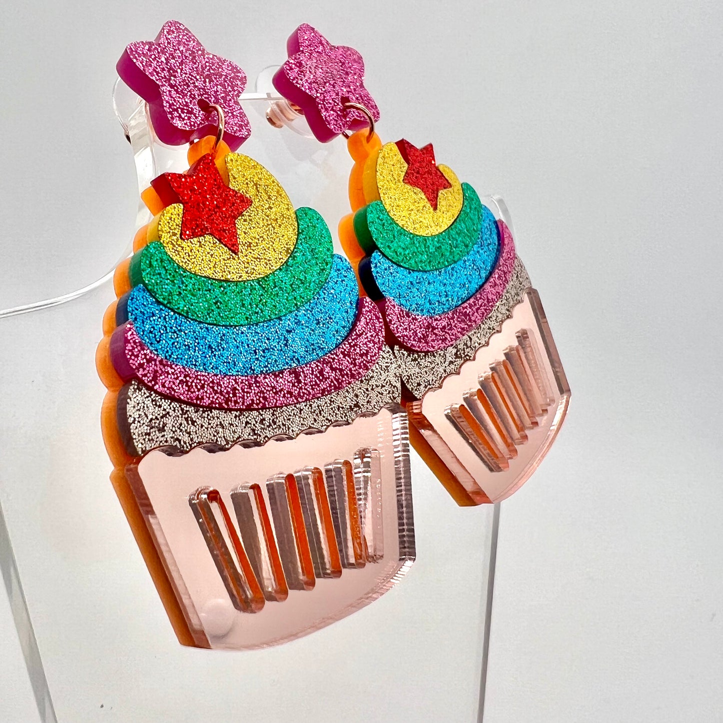 Birthday Cupcake Earrings