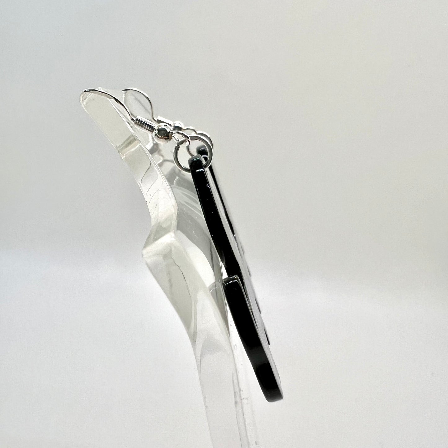 Skeleton Dog Earrings
