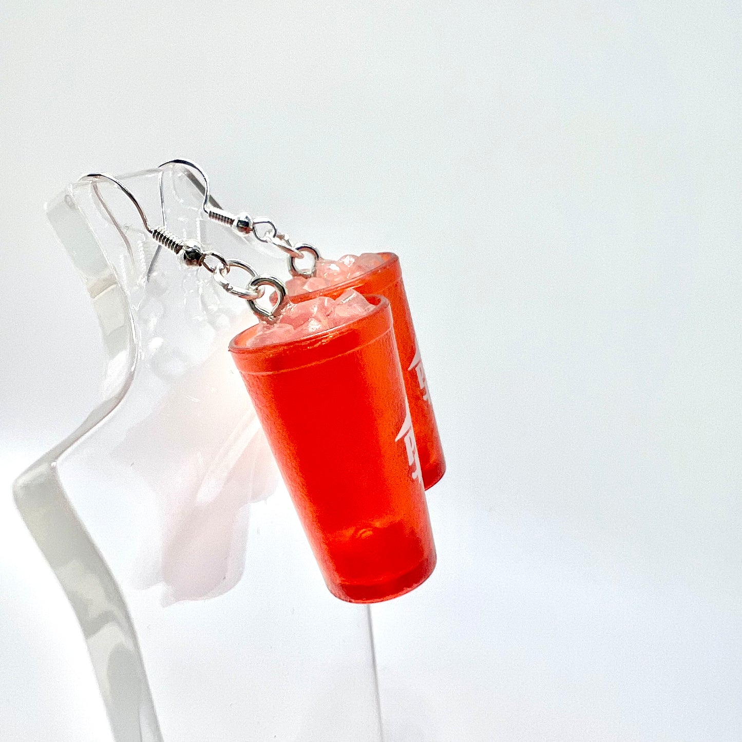 Pizza Hut Cup Earrings