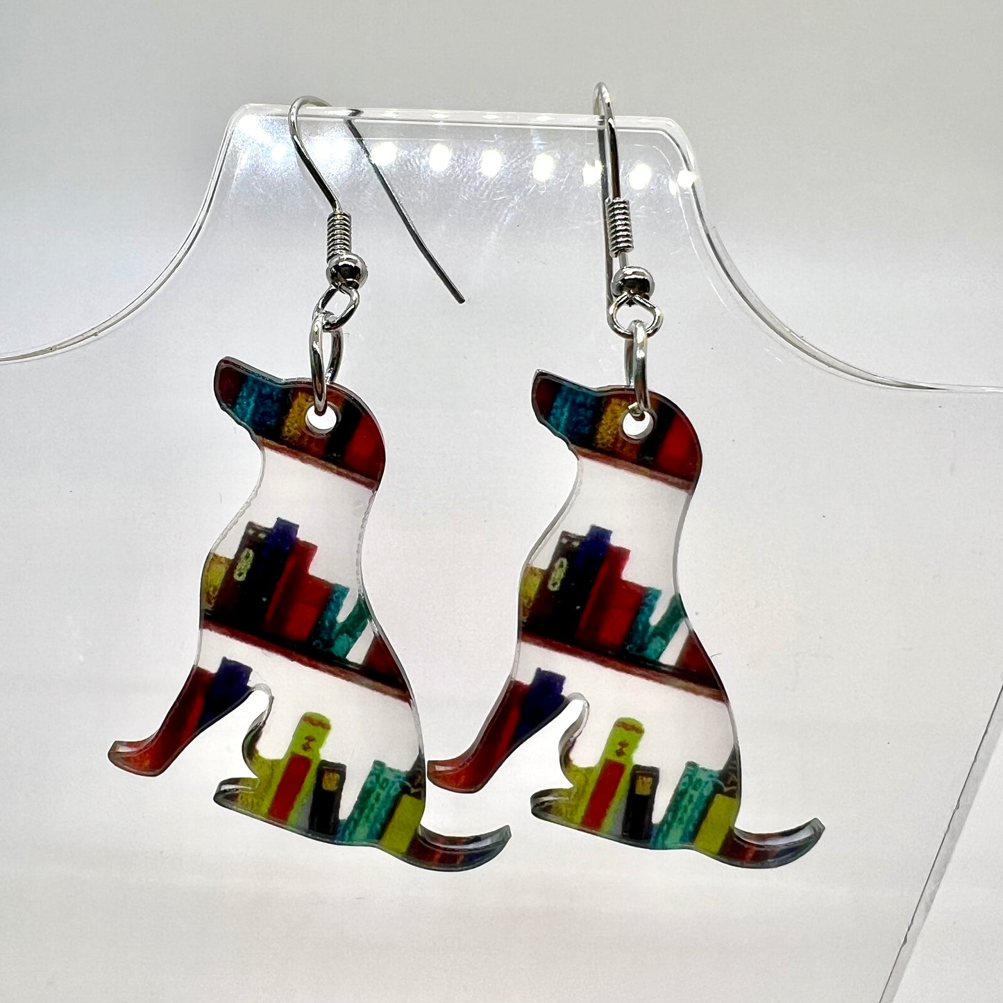 Book Earrings