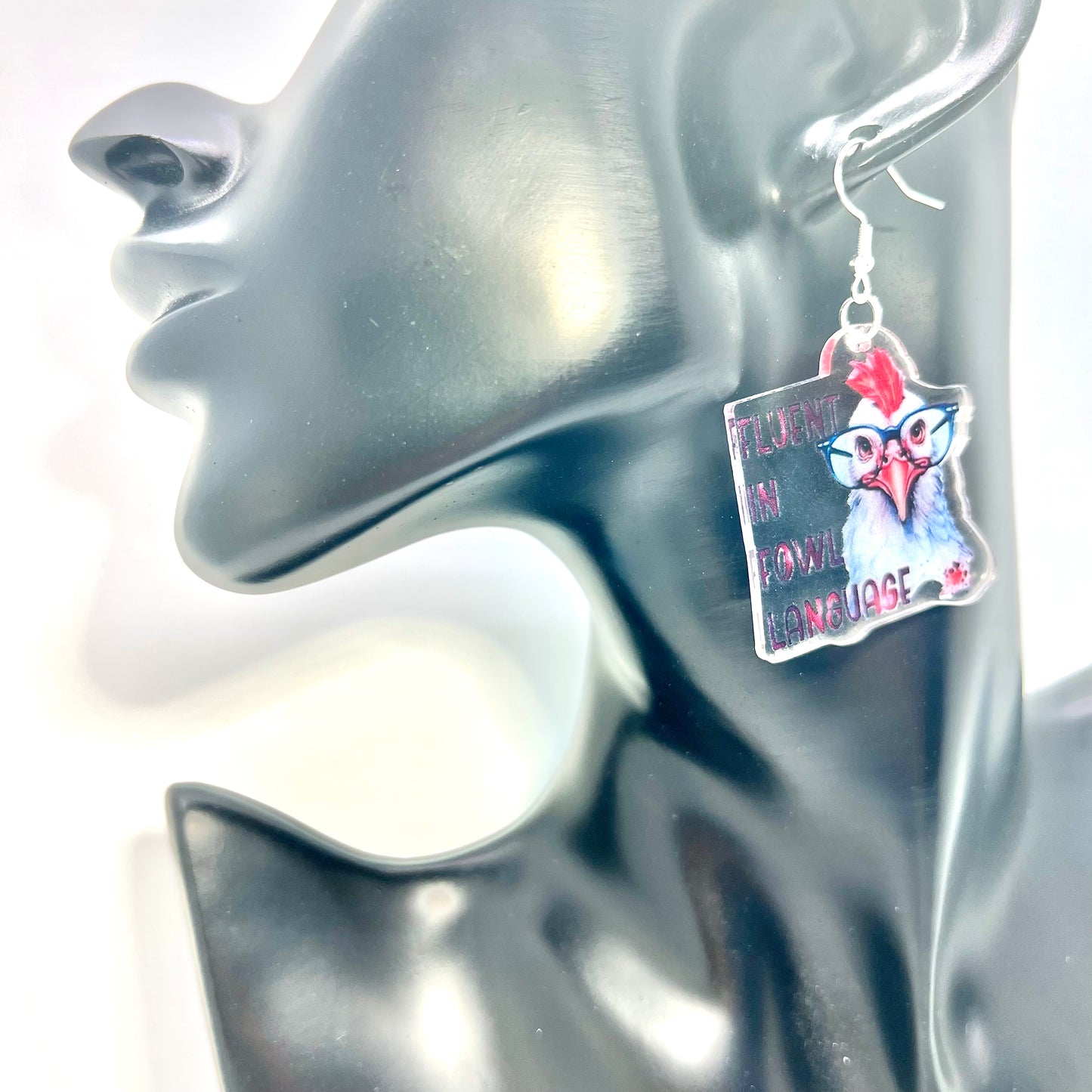 Fowl Language Earrings