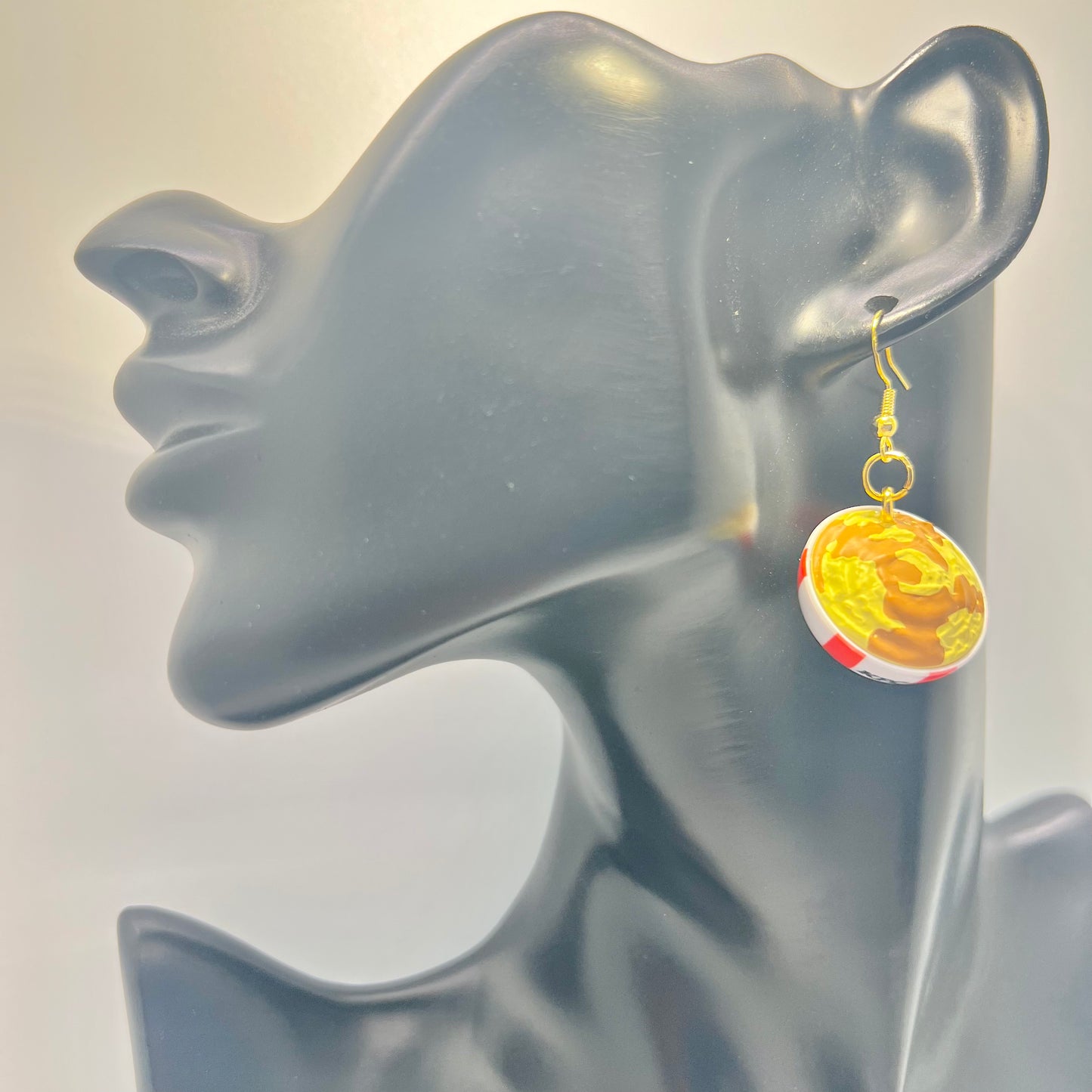 KFC Mashed Potatoes Earrings