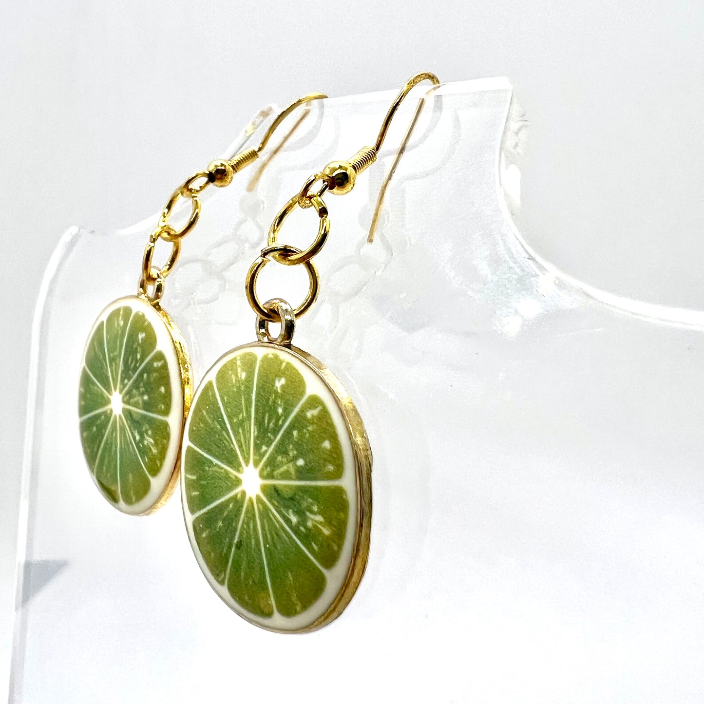 Lime Earrings