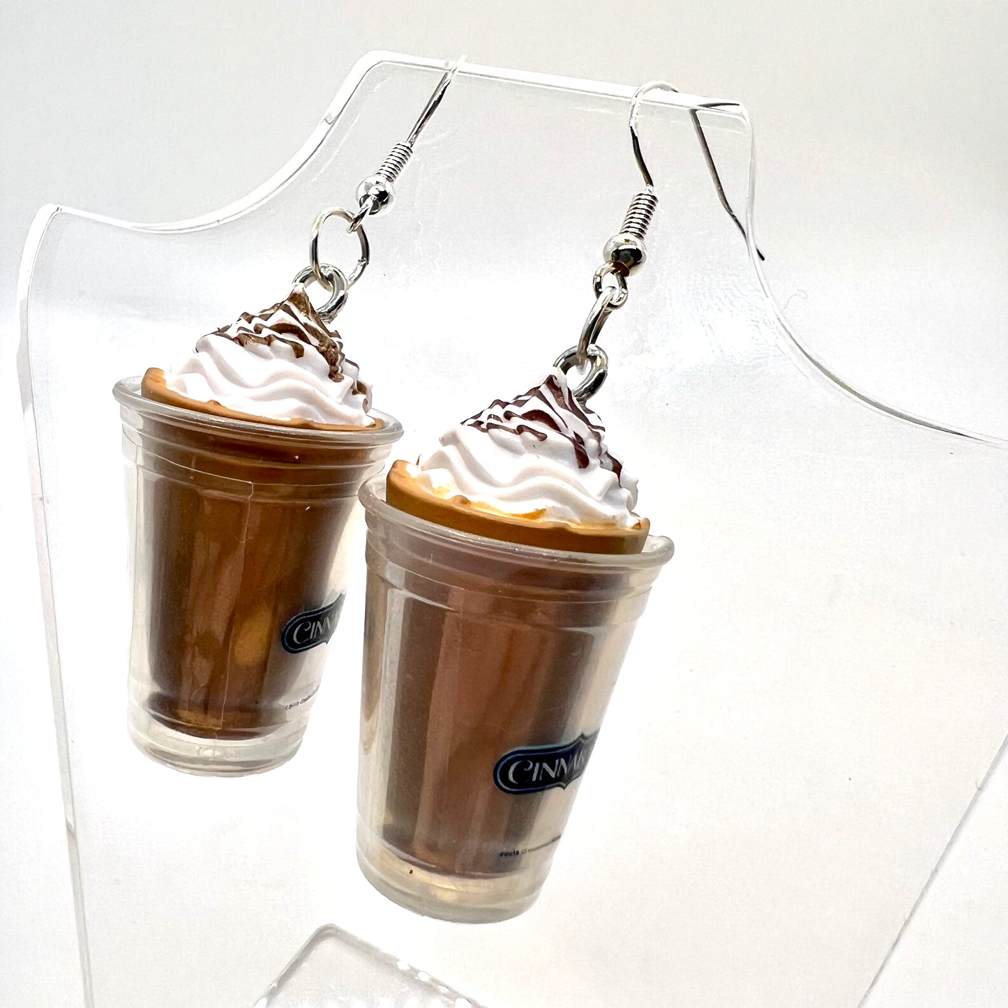 Cinnabon Coffee Earrings