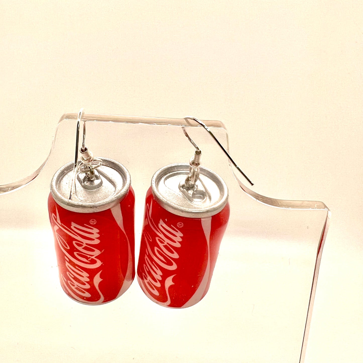 Large Coke Can Earrings