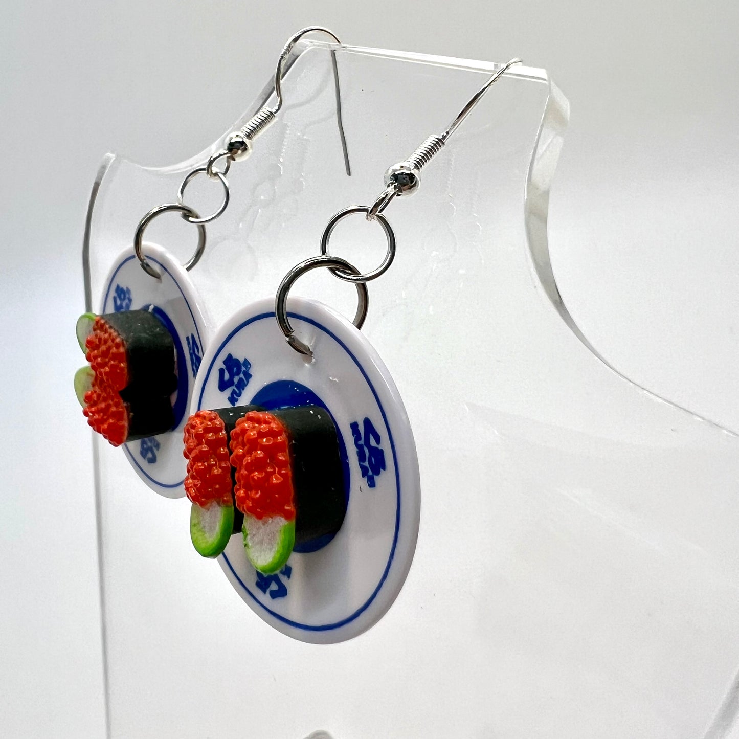 Sushi Plate Earrings
