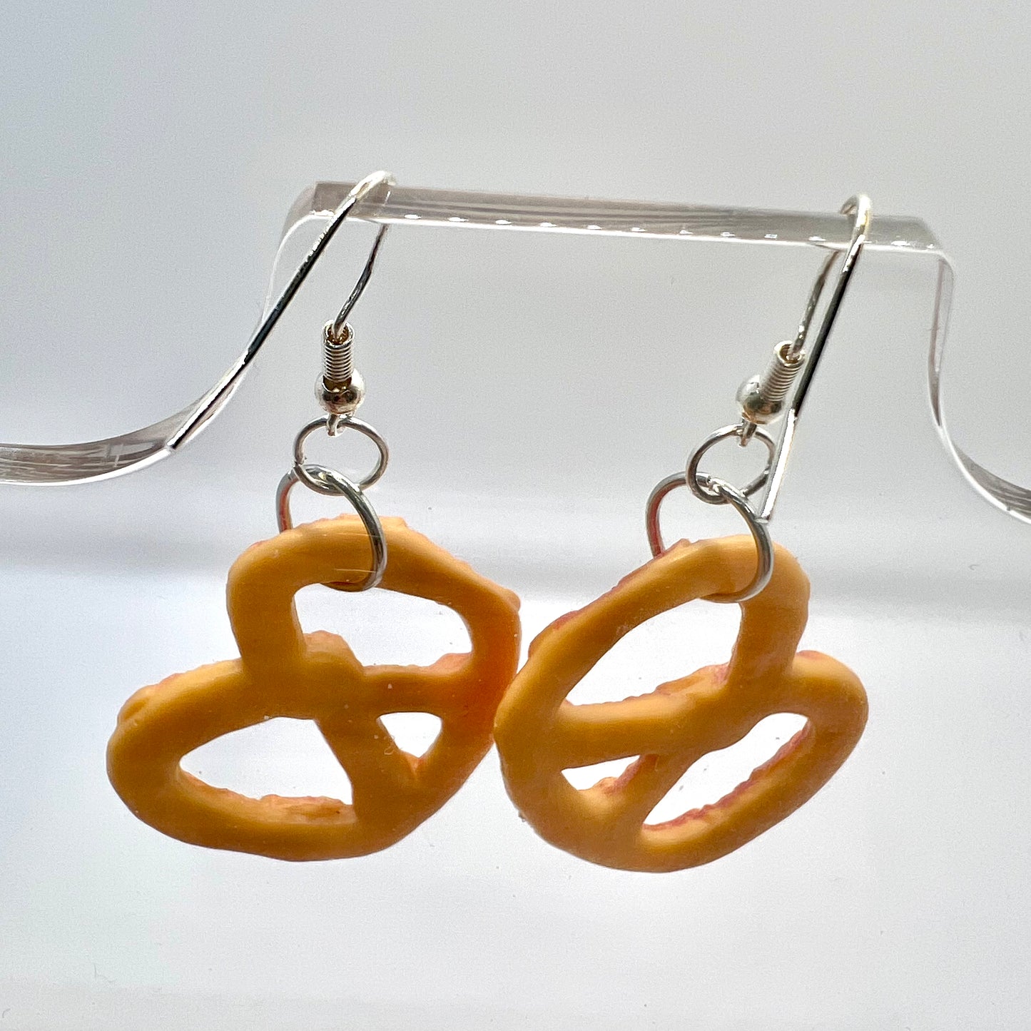 Pepperoni Pretzel Earrings