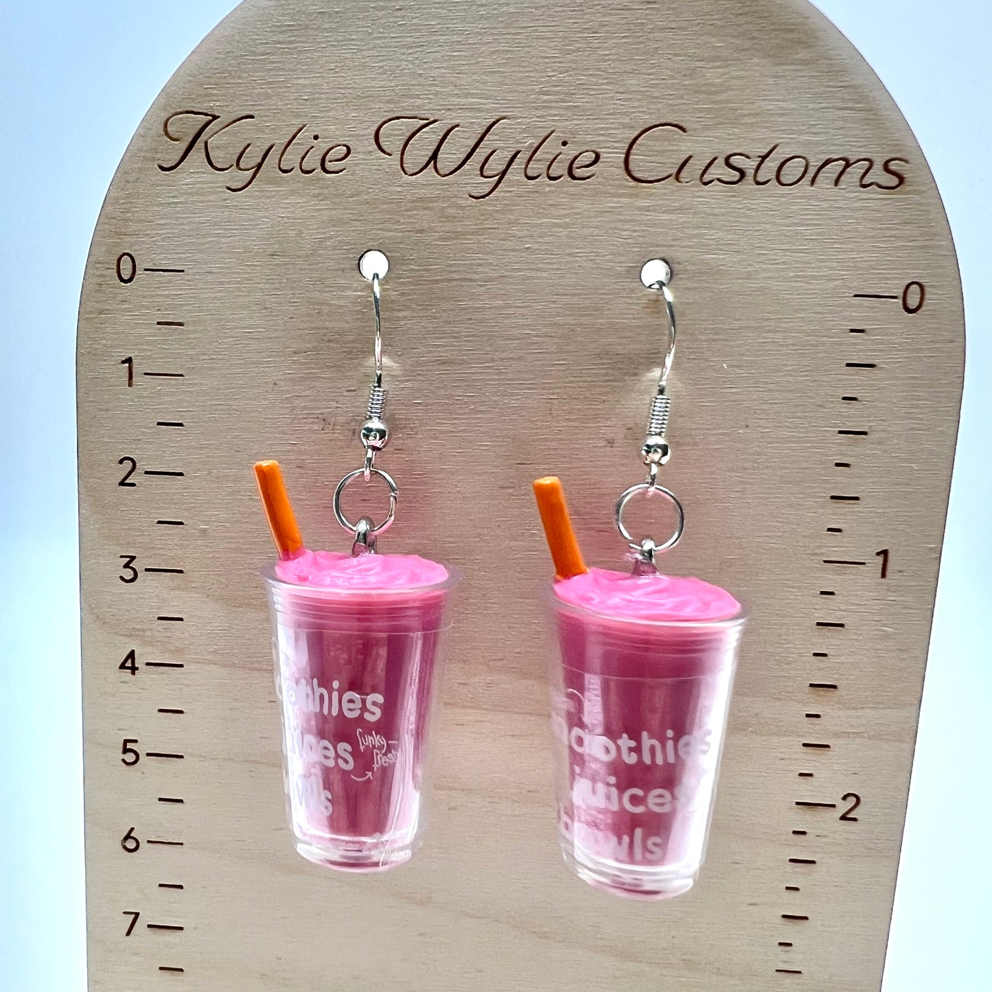Jamba Juice Smoothie Earrings