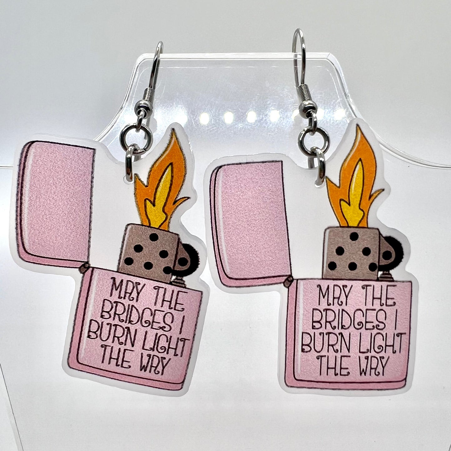 Burning Bridges Earrings