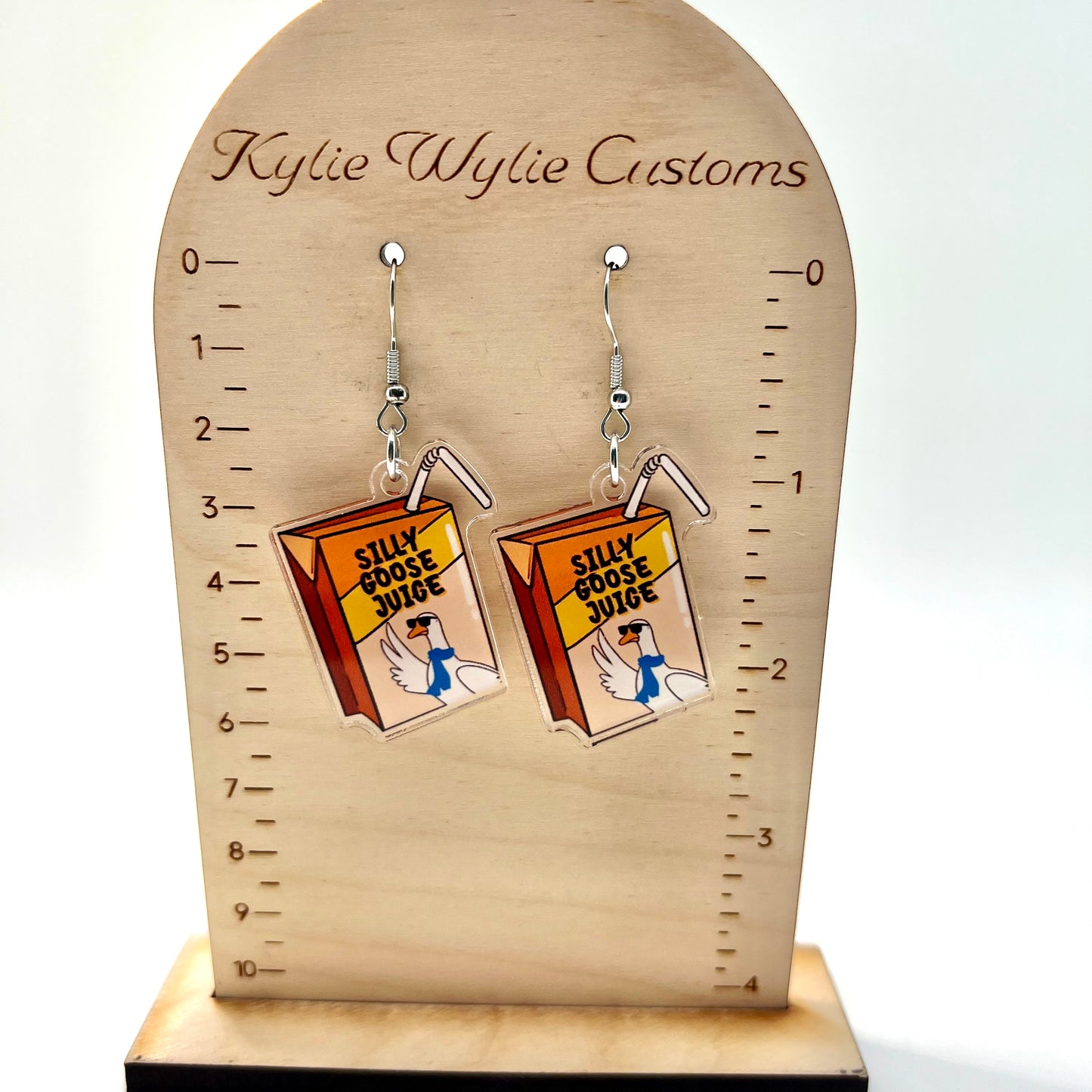 Silly Goose Juice Earrings