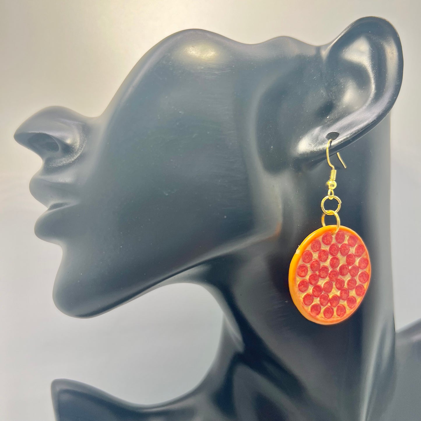 Pepperoni Pizza Earrings