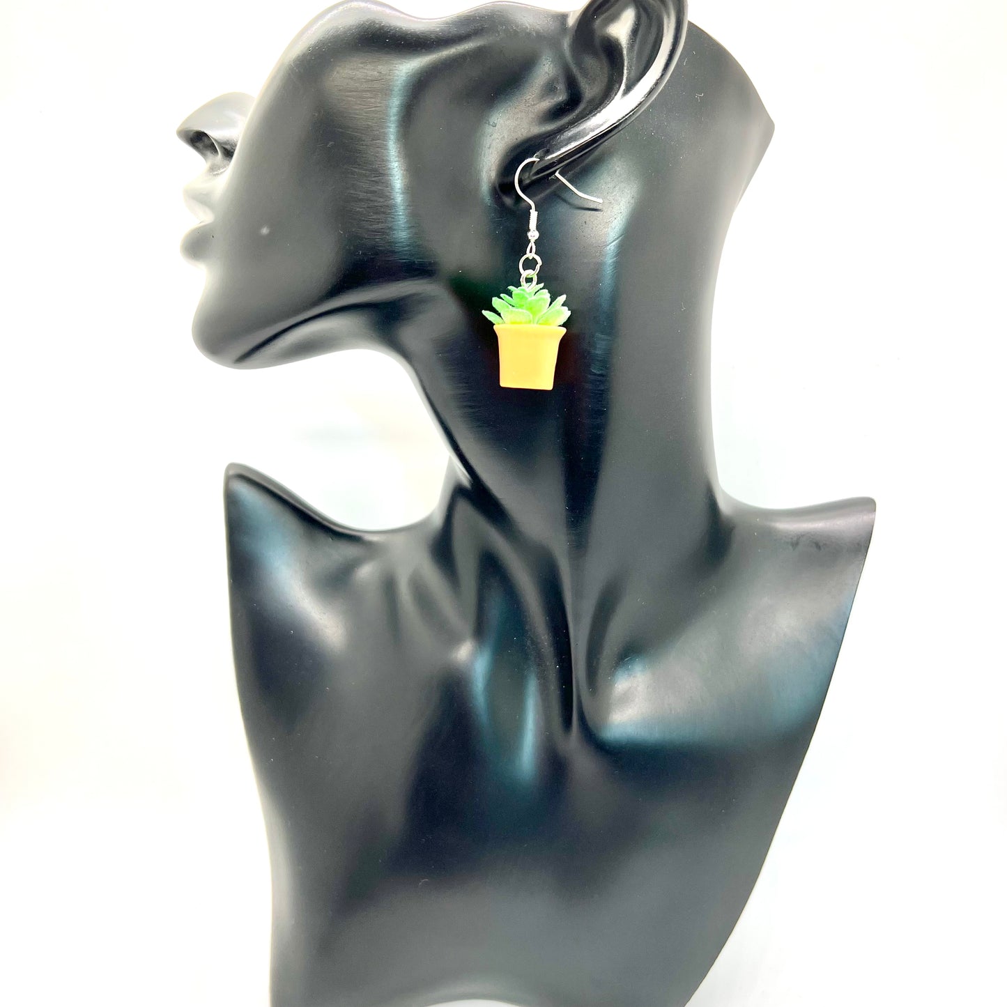 Succulent Plant Earrings