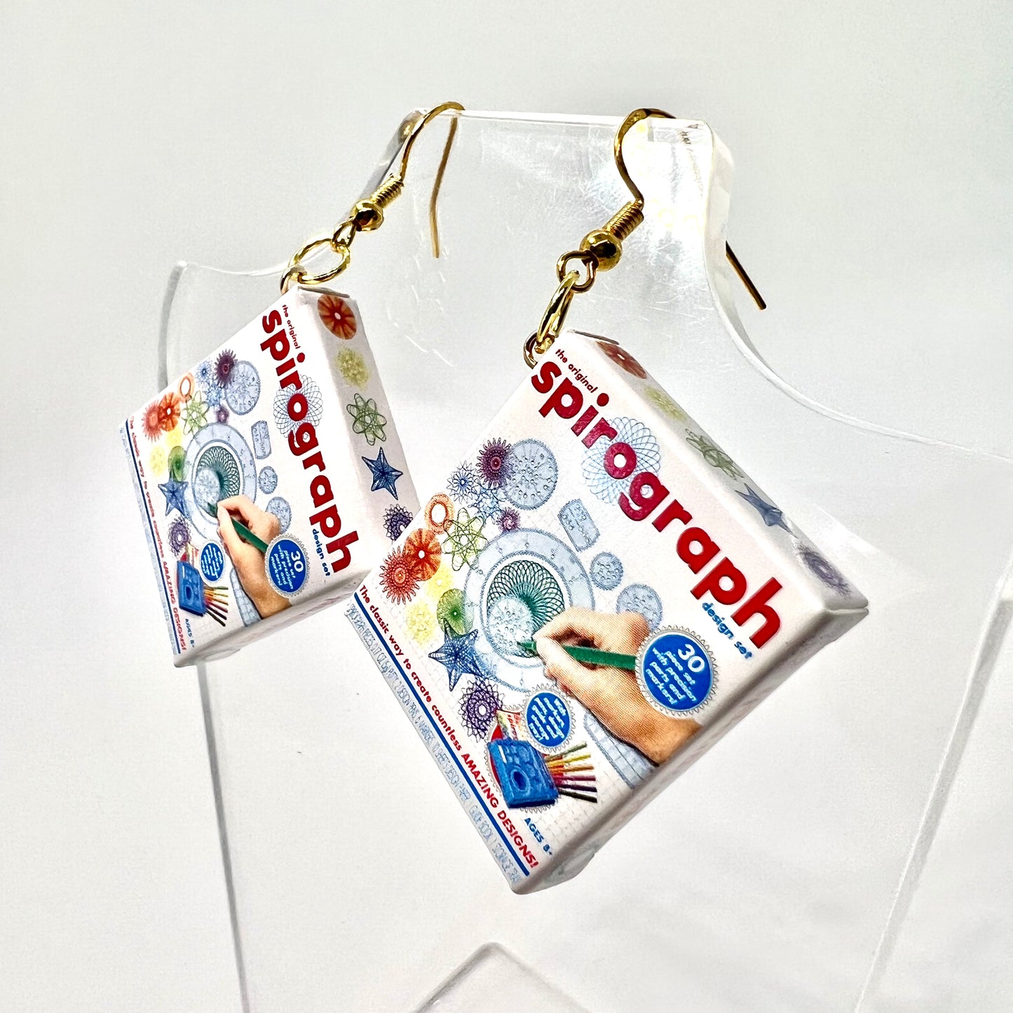 Spirograph Earrings