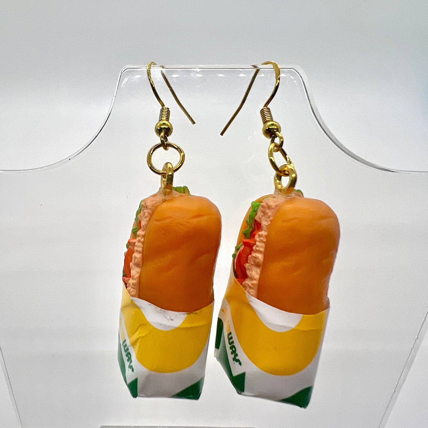 Subway Tuna Sub Earrings