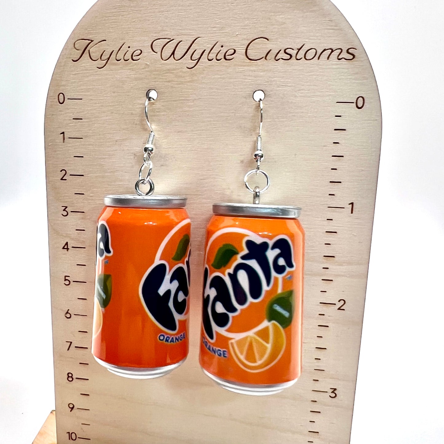 Large Fanta Can Earrings
