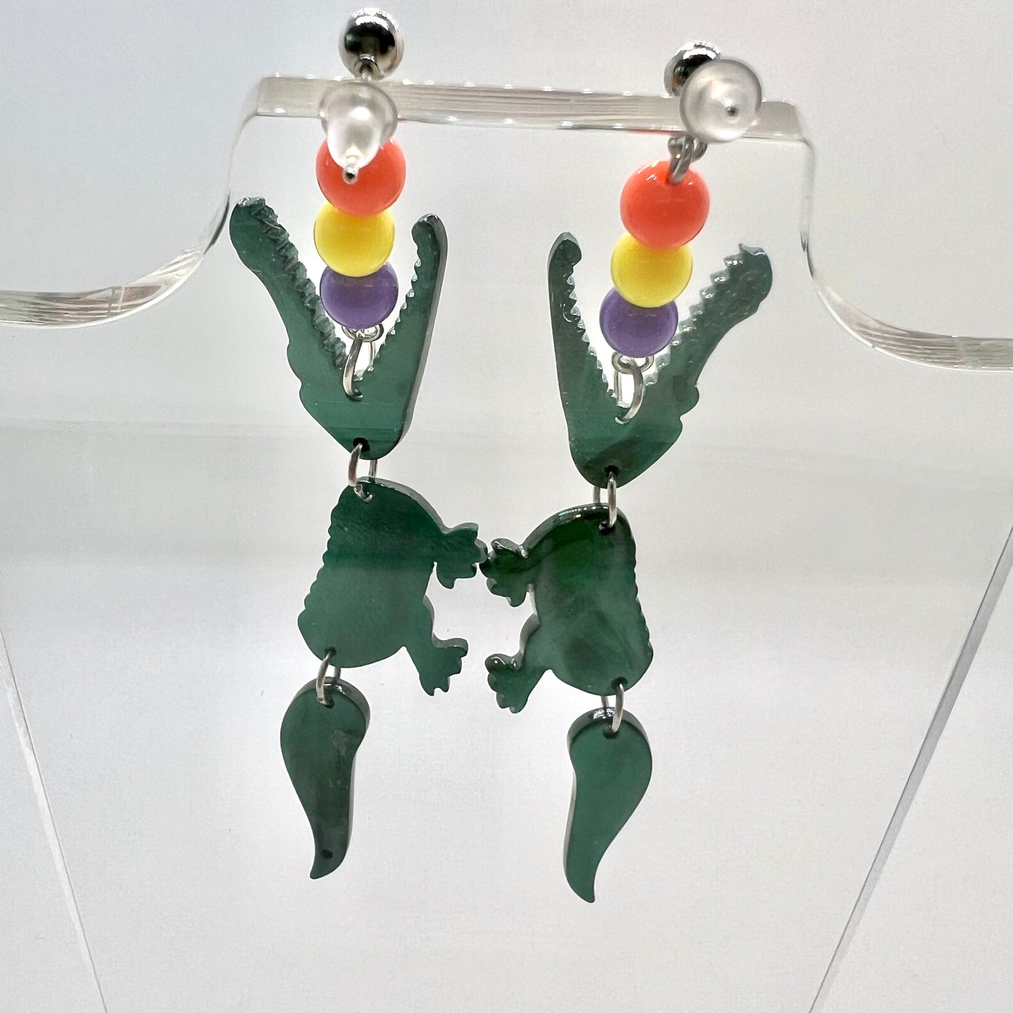 Crocodile Earrings