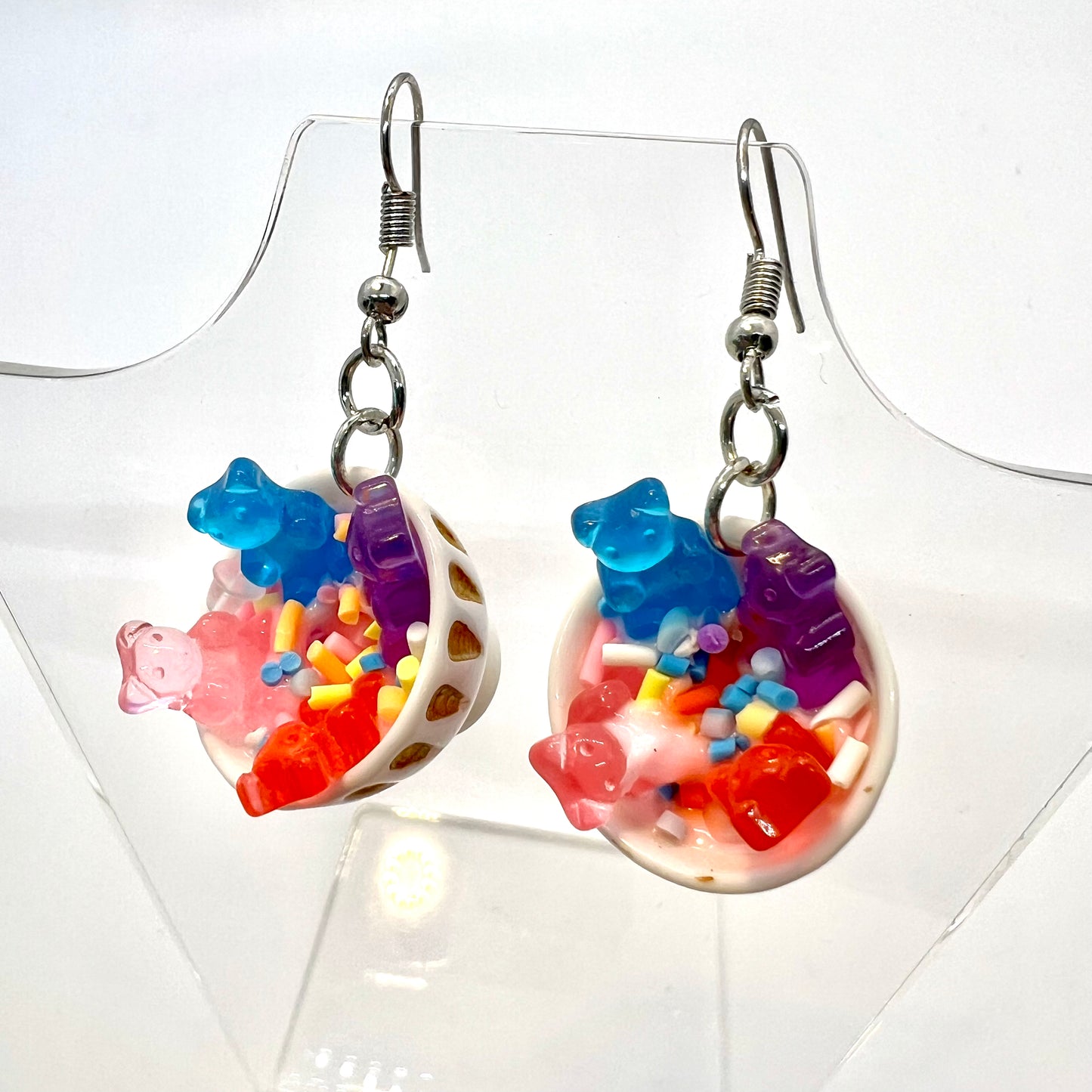 Gummy Bear Bowl Earrings