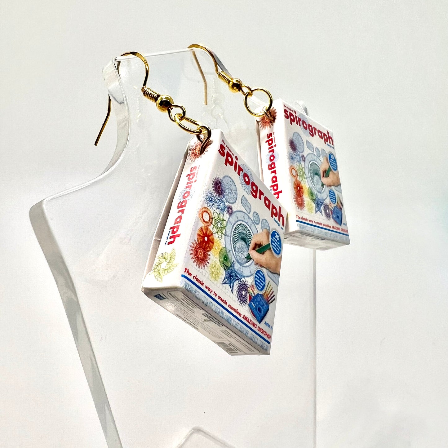 Spirograph Earrings