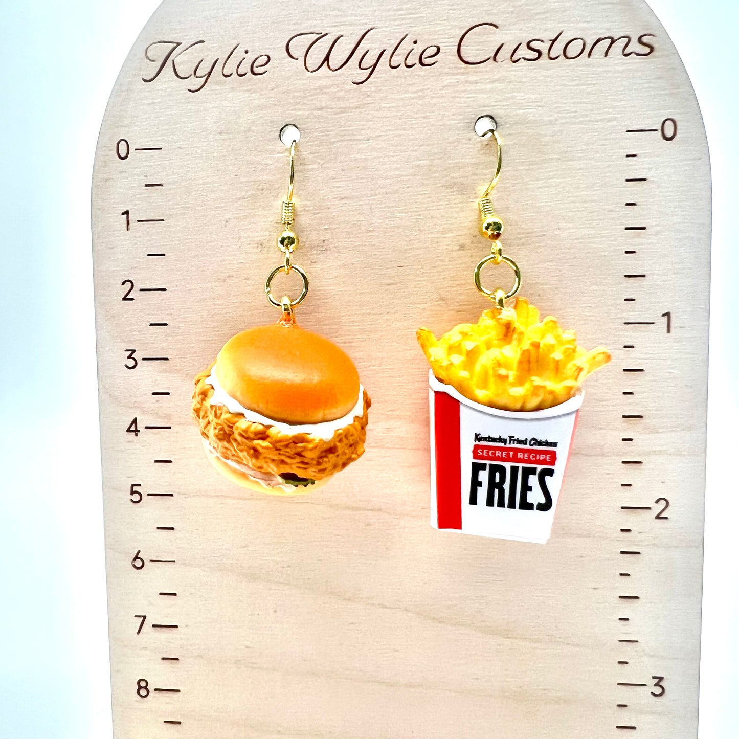 Chicken Meal Earrings