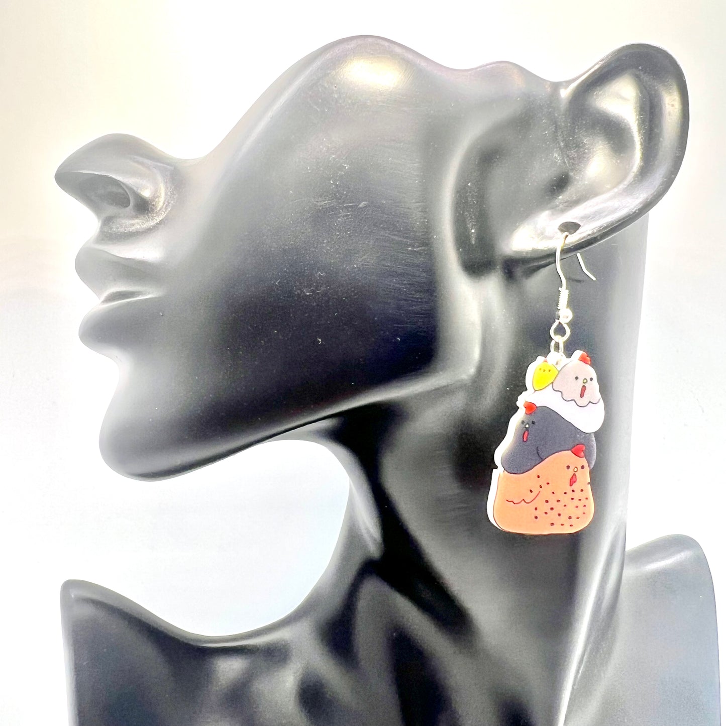 Chicken Stack Earrings