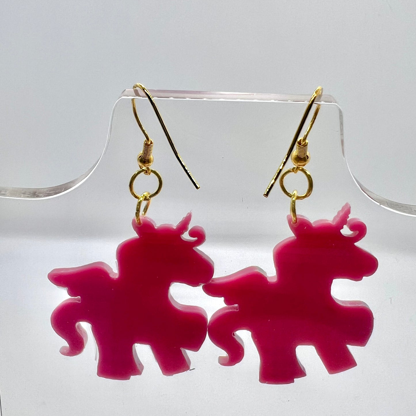 Psychedelic Unicorn Earrings