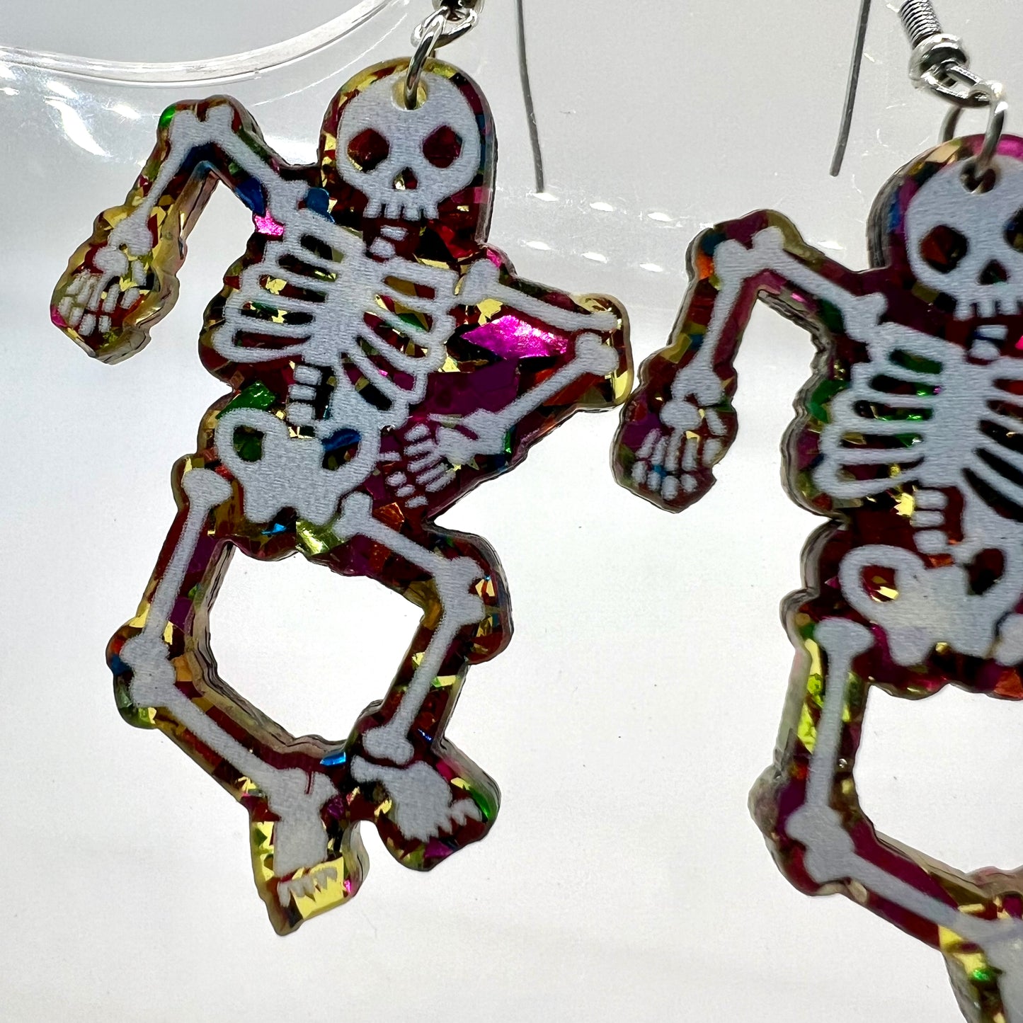 Dancing Skeleton Earrings