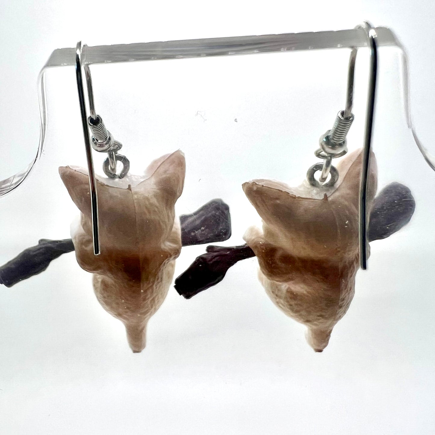 Hanging Cat Earrings