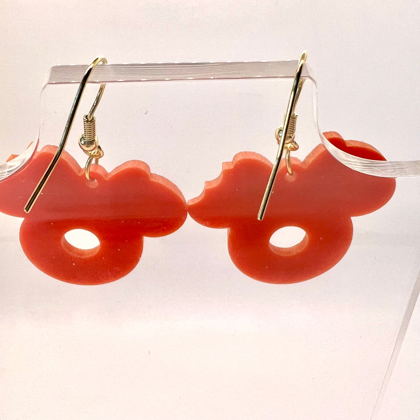 Mickey Carrot Cake Earrings