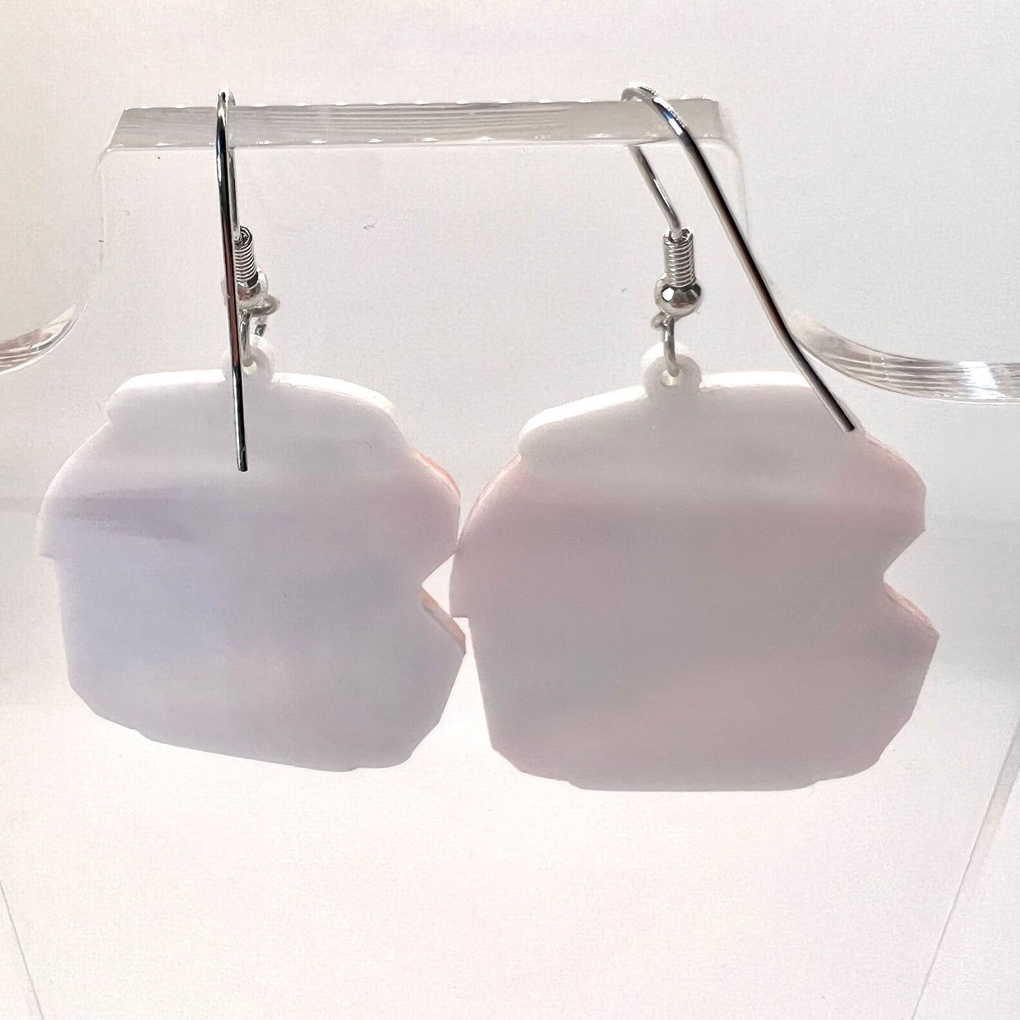 Crushed Coke Can Earrings