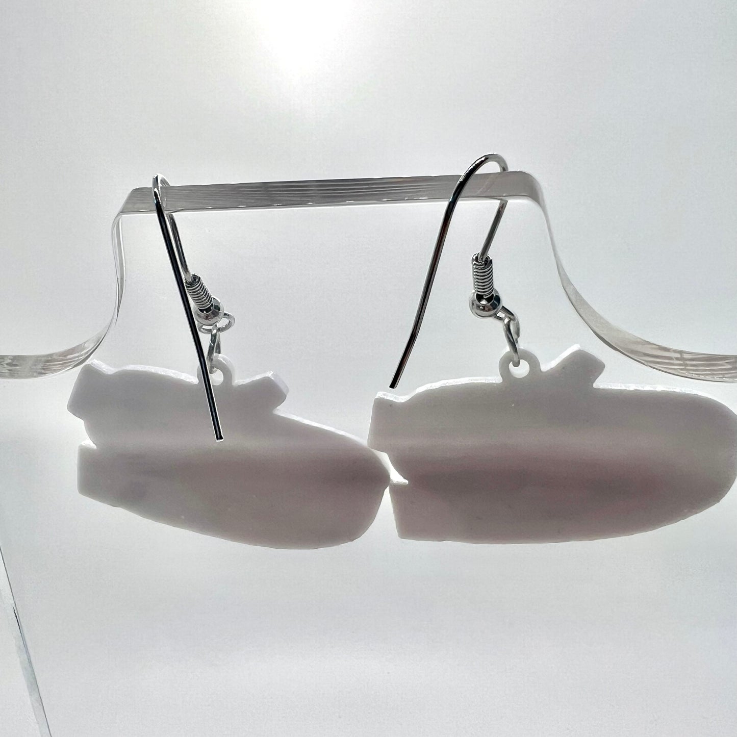 Tape Measure Earrings