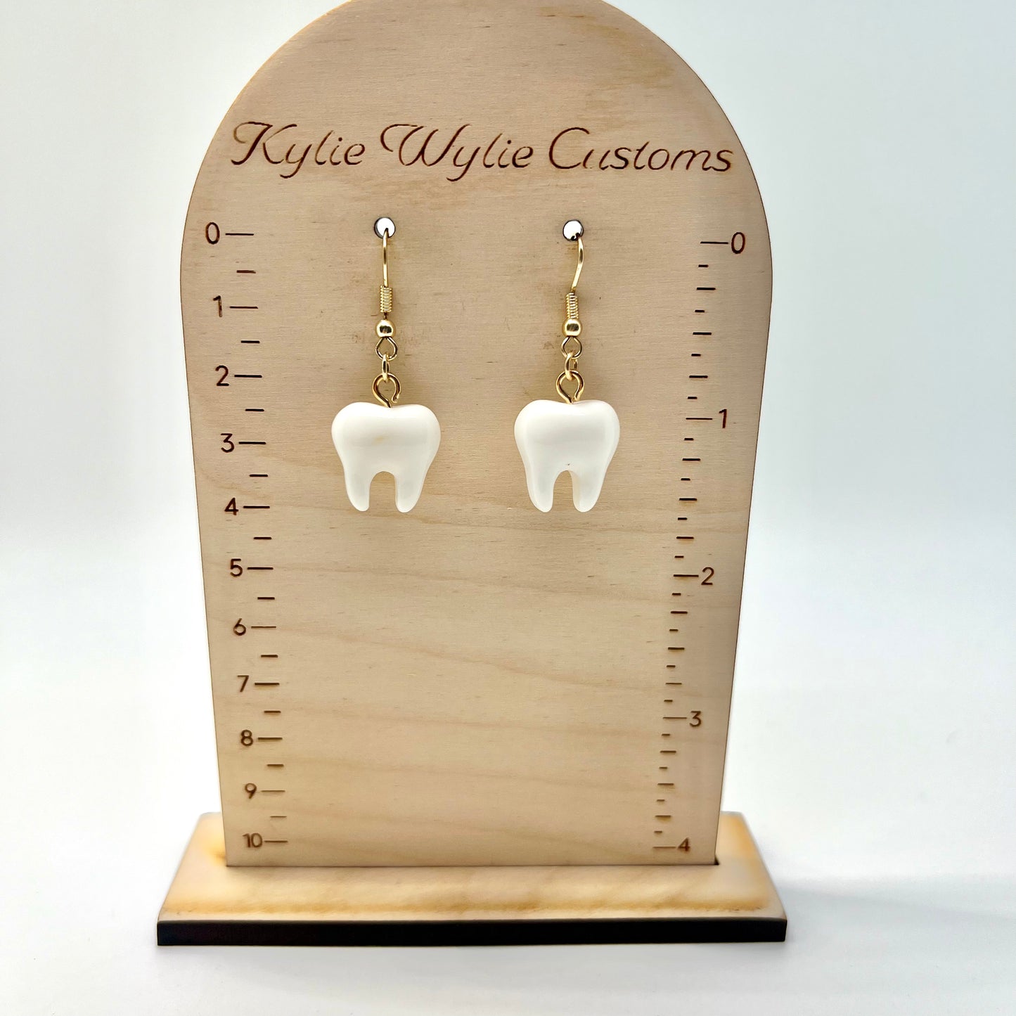 Tooth Earrings